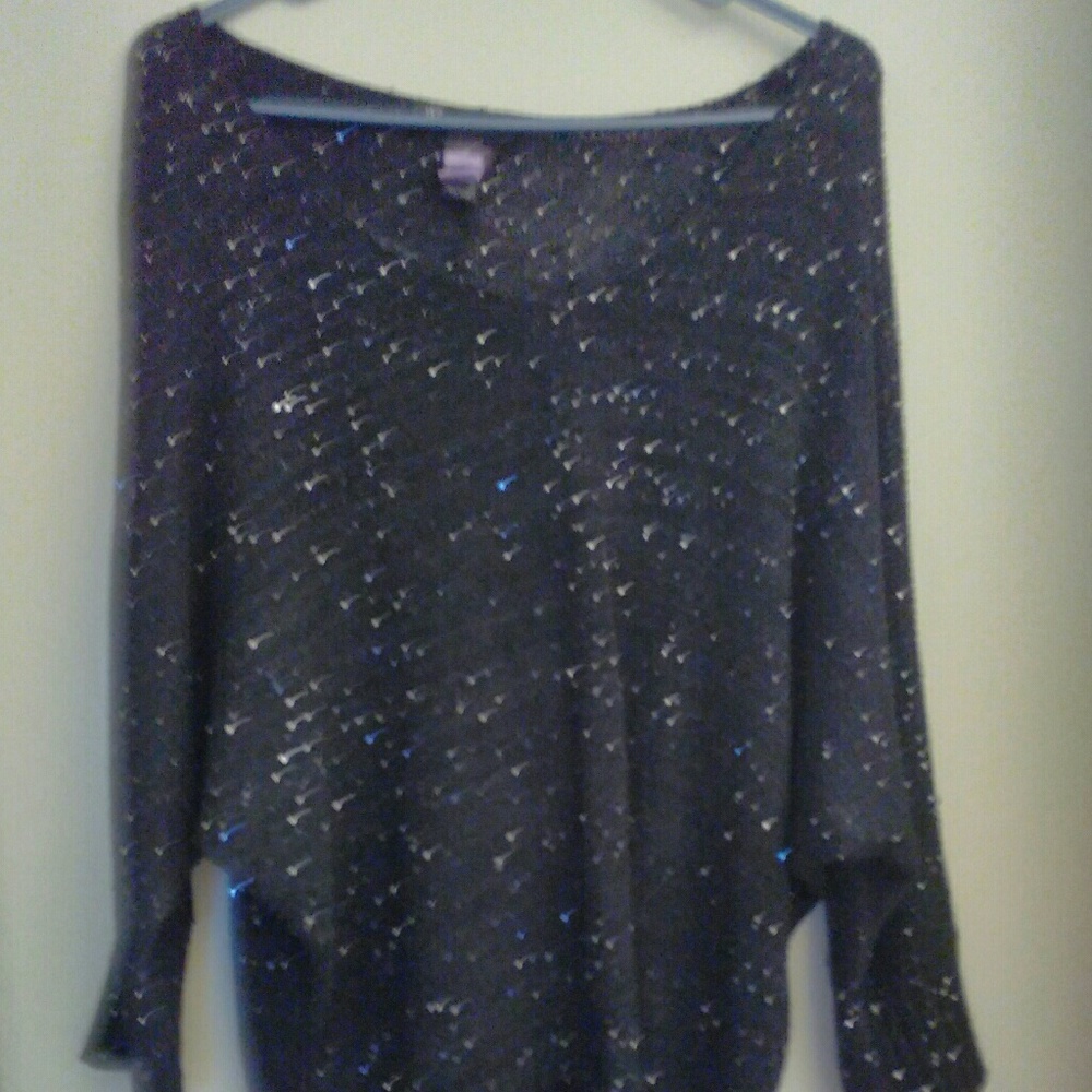 Sweater, Sparkly, Inc. brand, Lightweight